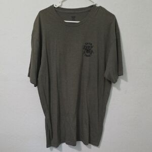 Vans Green Short Sleeve Tee Casual Comfort